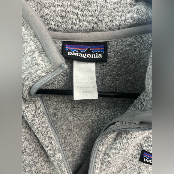 Patagonia Women's Zip-Up Sweater in Light Gray - Picture 4 of 9